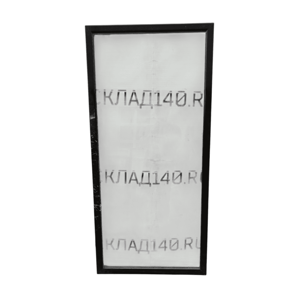 Купить Дверь стеклопакет черная (79,5/155/4)