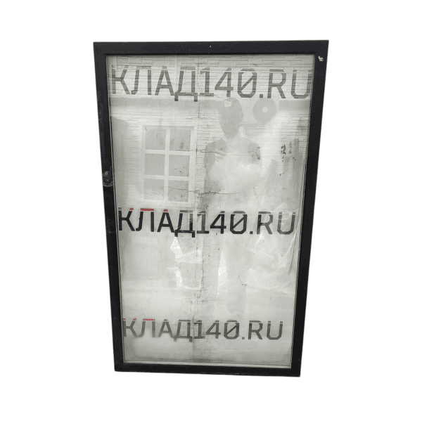 Купить Дверь степлопакет черная (78,5/126,5/3,5)