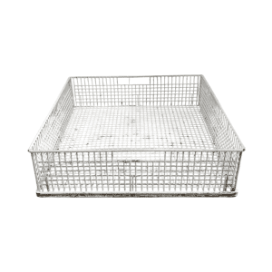 Купить Кассета универсальная сталь 450/450/120 белая