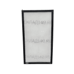 Дверь Iglo стеклопакет черная (81/145,5/3,5)