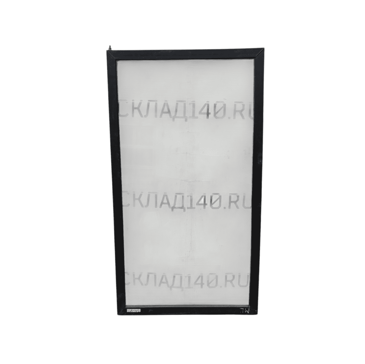 Купить Дверь Iglo стеклопакет черная (81/145,5/3,5)