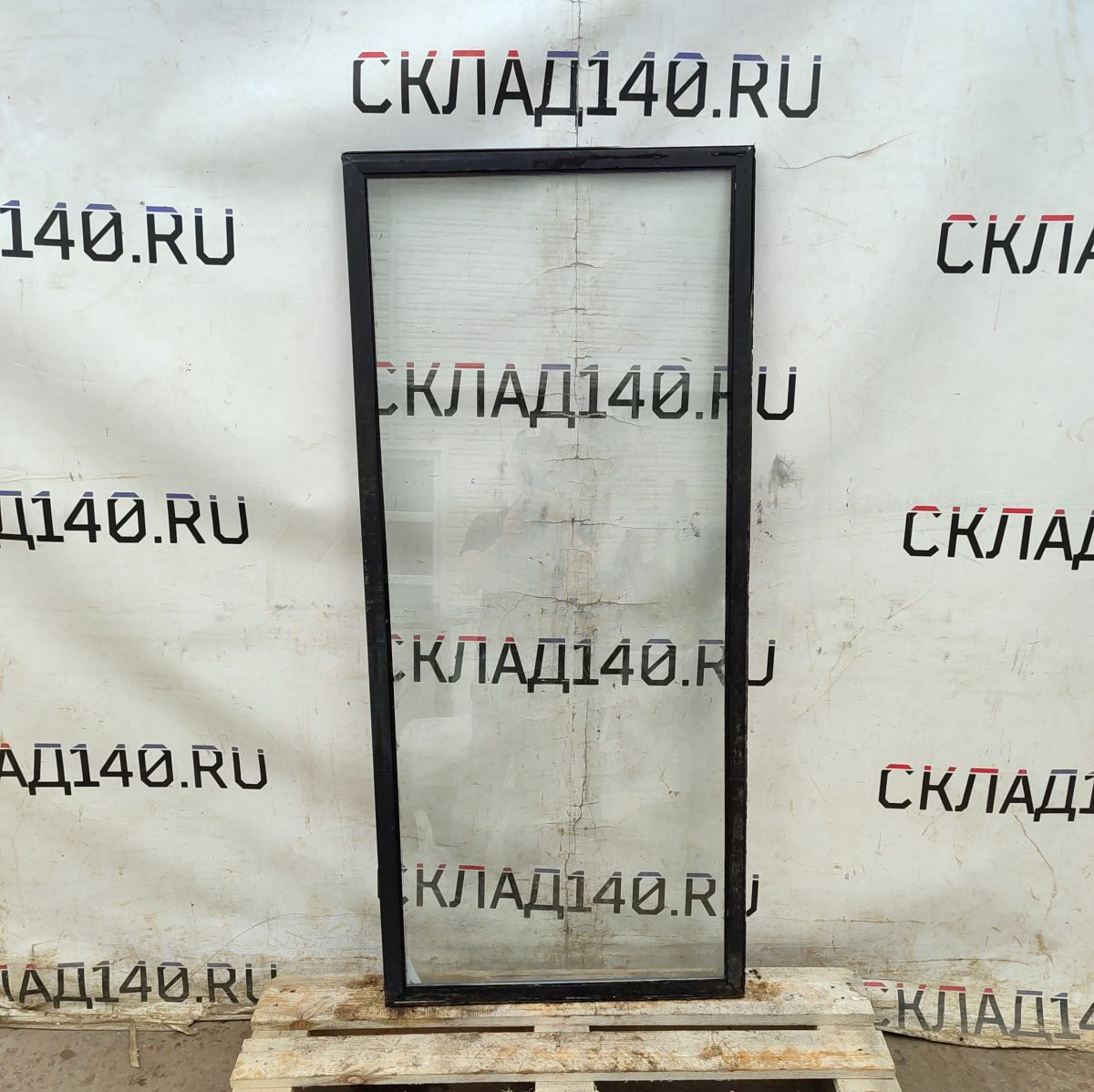 Купить Дверь стеклопакет черная (70/155/2,5)