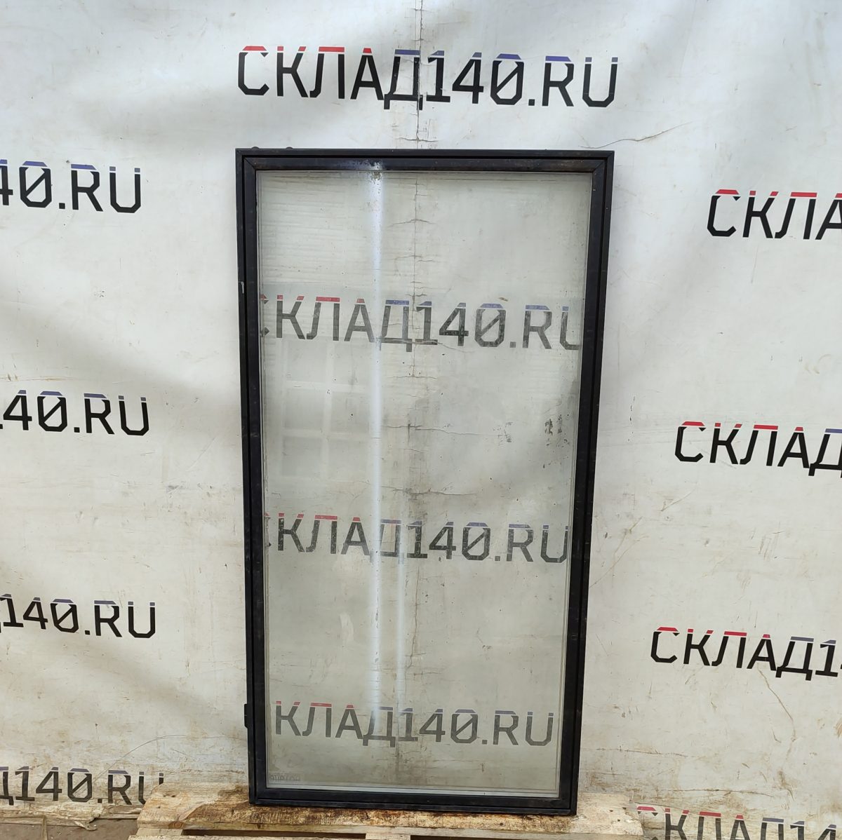 Купить Дверь стеклопакет черная (79/150/3,5)