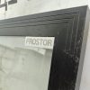 Купить Дверь Frostor стеклопакет черная (60,5/153/3,5)