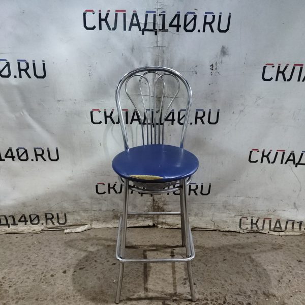 Купить Стул барный Стинг кожзам синий