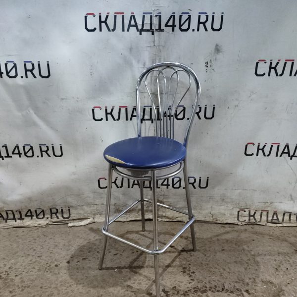 Купить Стул барный Стинг кожзам синий
