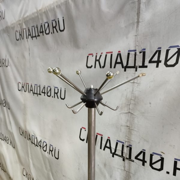 Купить Вешалка черная сталь хром д39в173