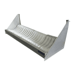 Полка настенная для сушки посуды Техно-ТТ ПН-311-900 40 тарелок