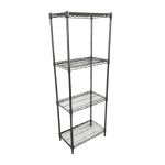 Стеллаж 610/355/1650 решетчатый Creando 4 полки
