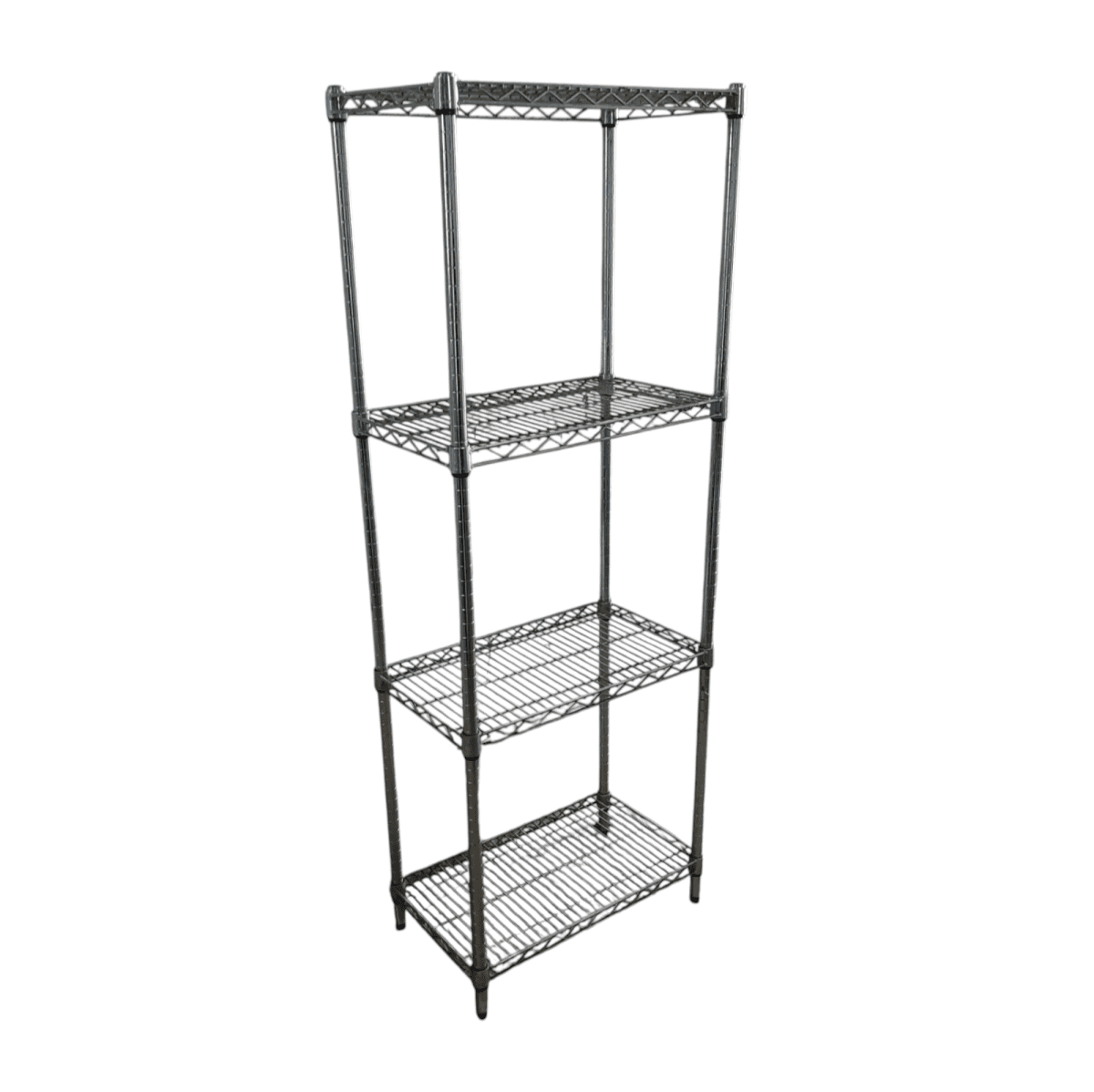 Купить Стеллаж 610/355/1650 решетчатый Creando 4 полки