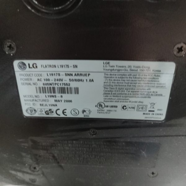 Купить Монитор LG L19NS-8