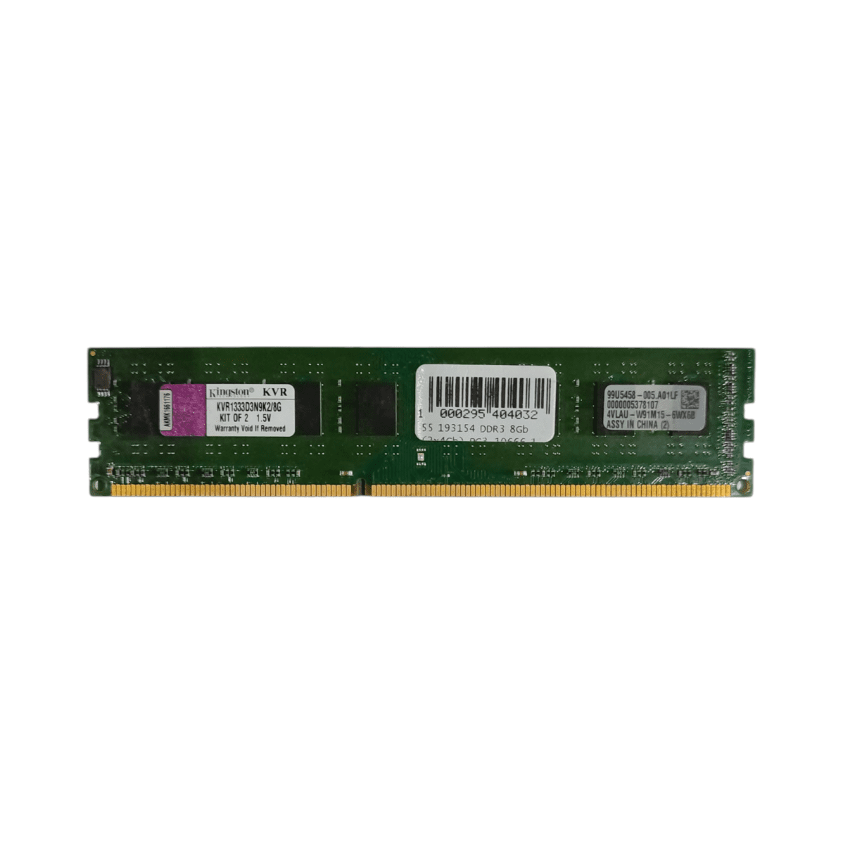 Купить Оперативная память Kingston KVR1333D3N9/8G