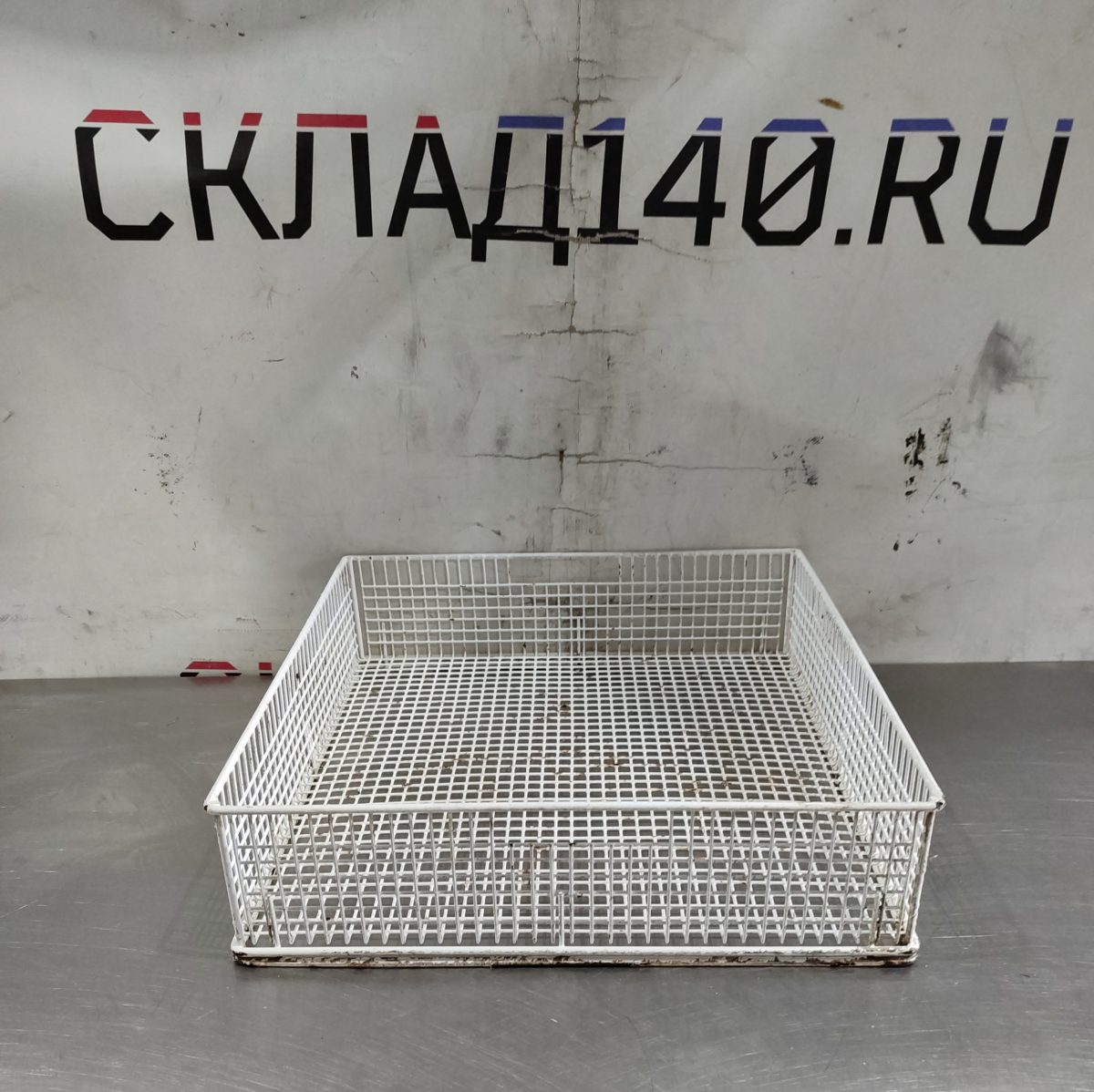 Купить Кассета универсальная сталь 450/450/120 белая