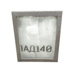 Дверь стеклопакет нержавейка (51/60/4)