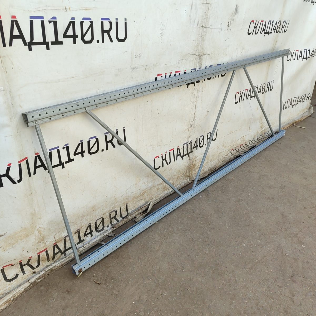 Купить Рама полочного сталлажа ФЗМ 254/80/4 оцинкованная