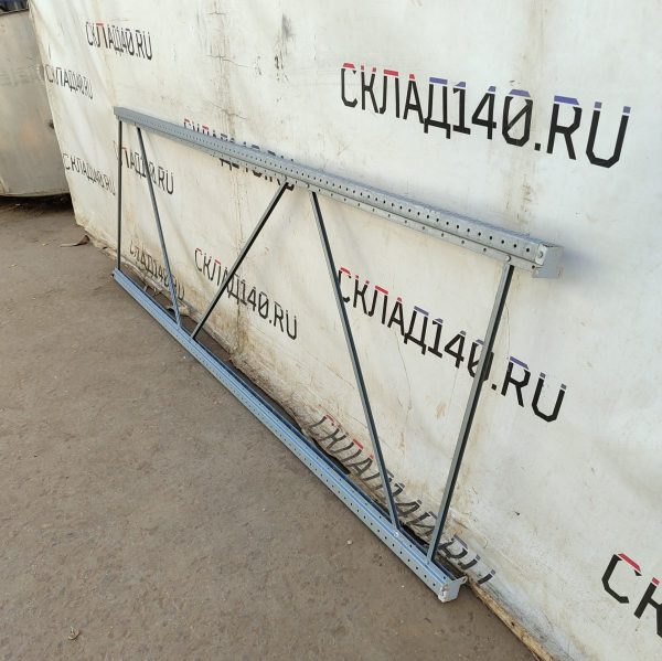 Купить Рама полочного сталлажа ФЗМ 254/80/4 оцинкованная