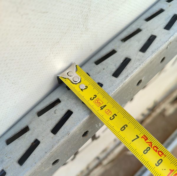 Купить Рама полочного сталлажа ФЗМ 254/80/4 оцинкованная