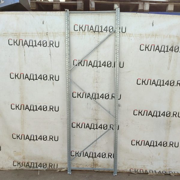 Купить Рама полочного сталлажа ФЗМ 254/80/4 оцинкованная