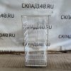 Купить Стеллаж/комод металический Elfa с сетчатыми корзинами белый 43/45/104 10ур