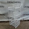 Купить Стеллаж/комод металический Elfa с сетчатыми корзинами белый 43/45/104 10ур
