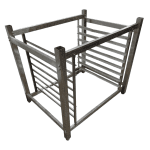 Подставка под пароконвектомат 86/66/77 7 шаг 8 ур под противень 61/61