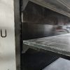Купить Стеллаж торговый черный сталь 127/196 4п40 основание 40 5 п-ообразных ограничителей