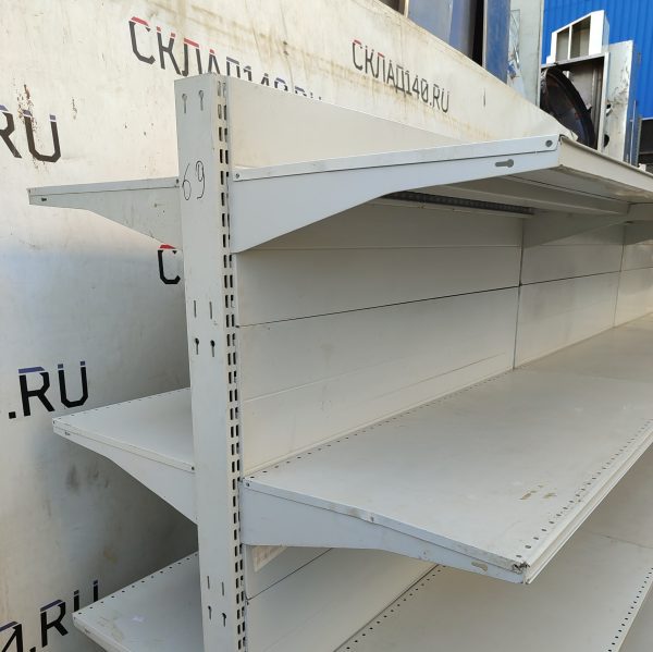 Купить Стеллаж торговый островной 800 см (тип 69)