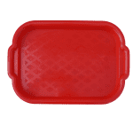 Поднос 49/34 пластиковый красный