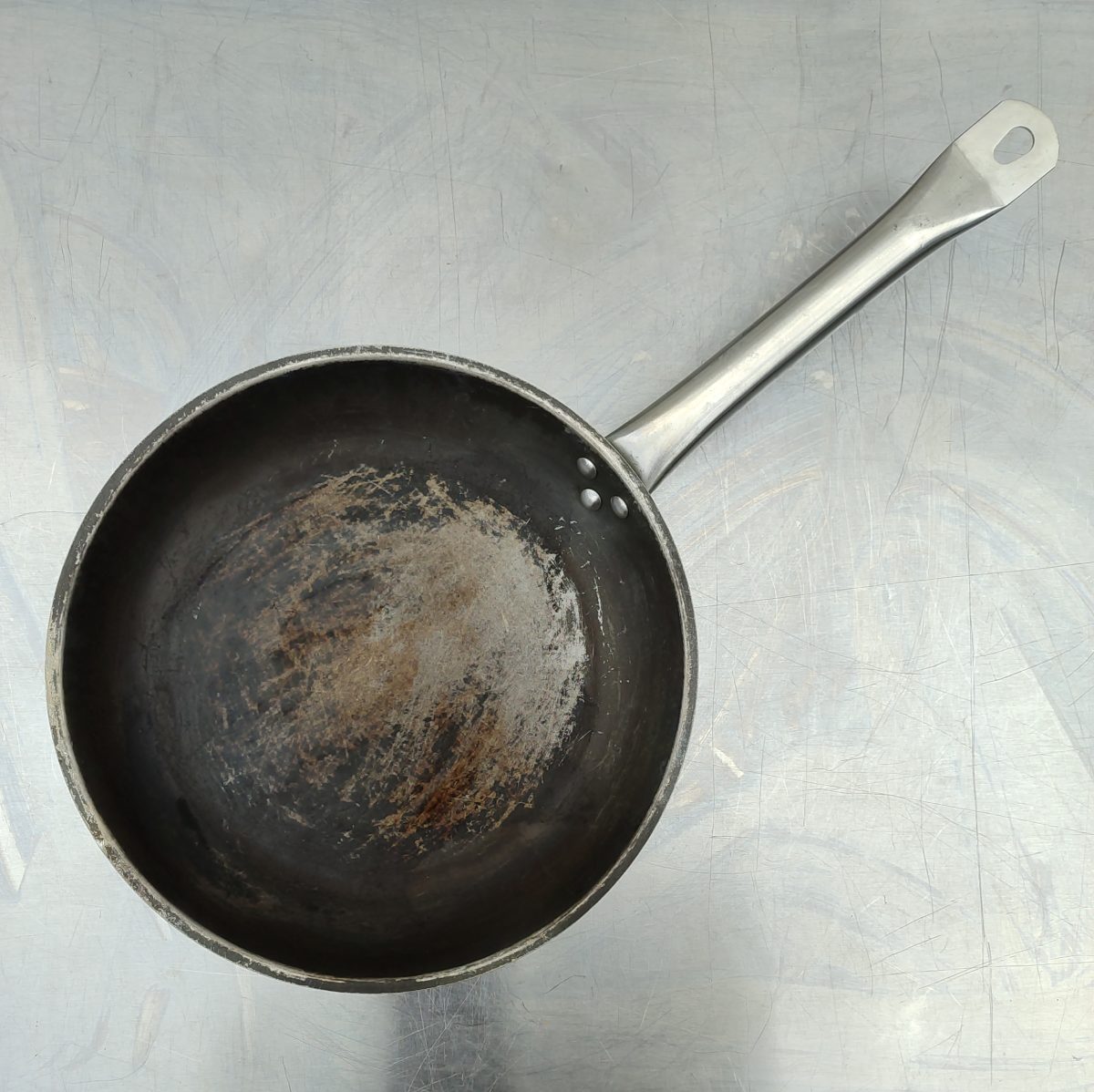 Купить Сковорода нержавейка д30/6 ручка 25