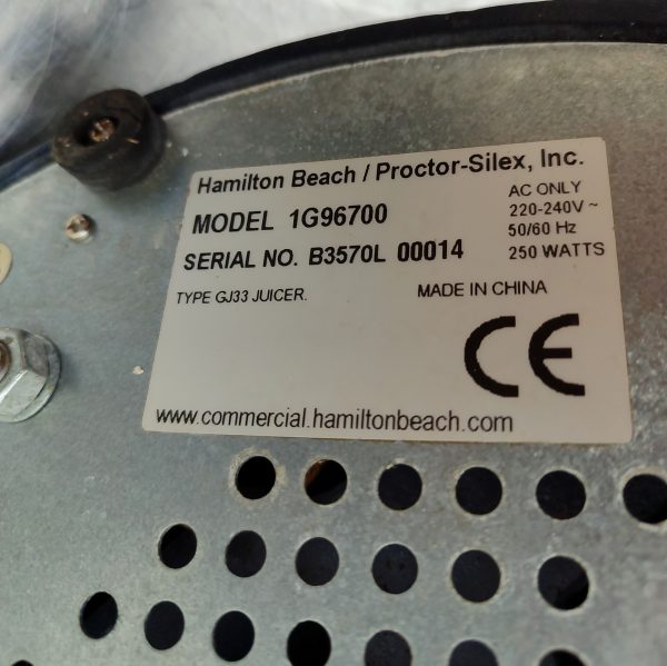 Купить Соковыжималка для цитрусовых Hamilton Beach 1G96700