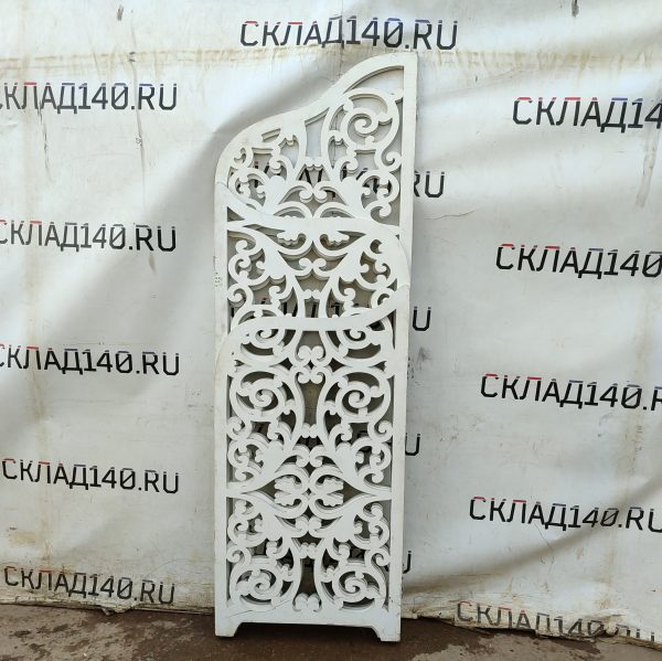 Купить Перегородка кашпо дерево белая складная 444 высота 220
