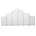 Перегородка кашпо дерево белая складная 444 высота 220