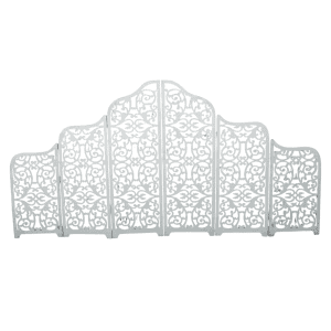 Купить Перегородка кашпо дерево белая складная 444 высота 220