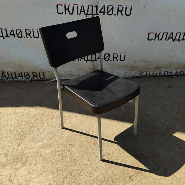Купить Стул Ikea Herman пластик черный