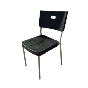 Купить Стул Ikea Herman пластик черный