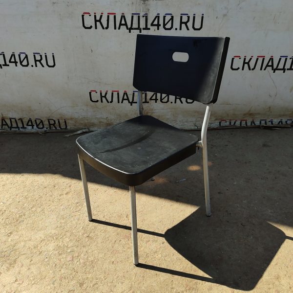 Купить Стул Ikea Herman пластик черный