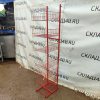 Купить Стойка прикассовая 52/37/202 красная 6 полок