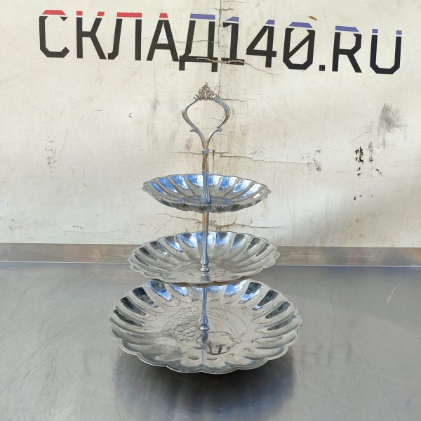 Купить Этажерка для фруктов и конфет Kaiserhoff 3 яруса д26/в48