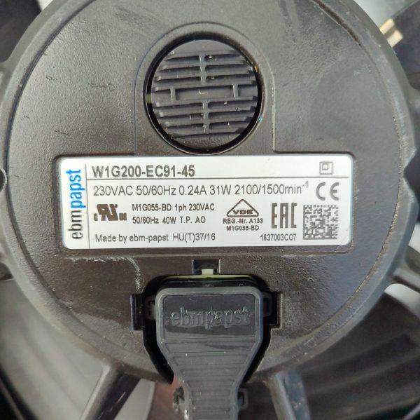 Купить Вентилятор осевой Ebmpapst W1G200-EC91-45
