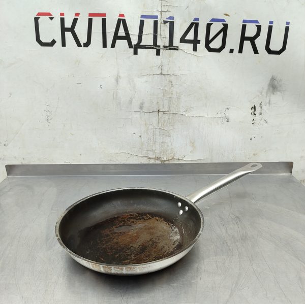 Купить Сковорода нержавейка д30/6 ручка 25