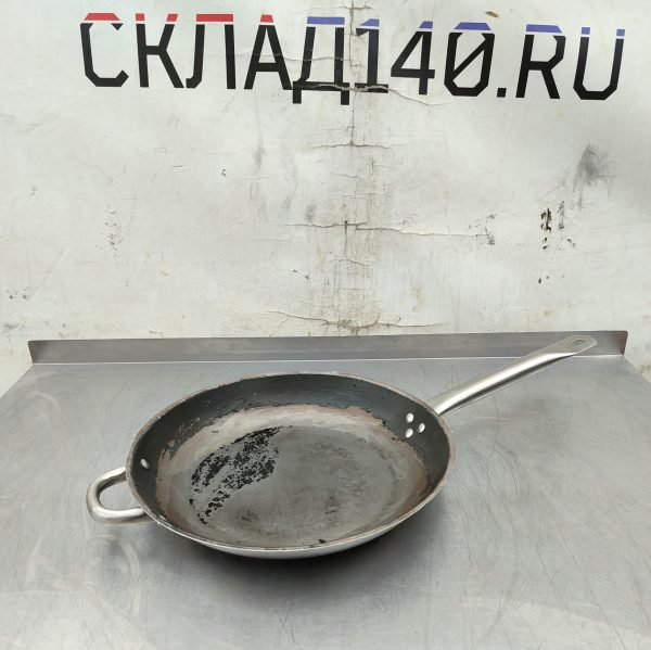 Купить Сковорода нержавейка д33/6.5 ручка 24