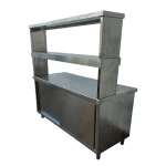 Стол тепловой раздаточный KOVINASTROJ EP2V-20 с полкой надстройкой