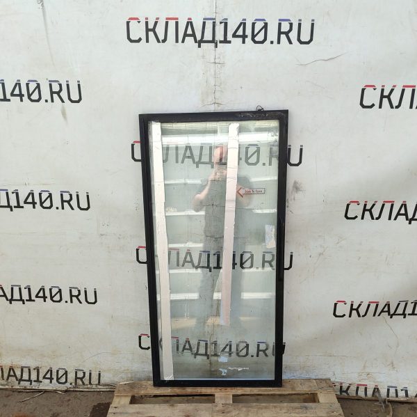 Купить Дверь стеклопакет черная (65/132/4,5)