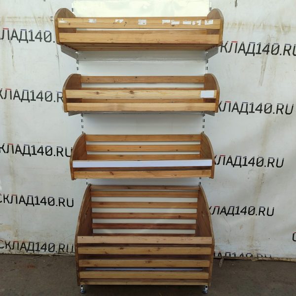Купить Стеллаж хлебный 100/220 сталь белый