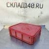 Купить Красный ящик + крышка красная