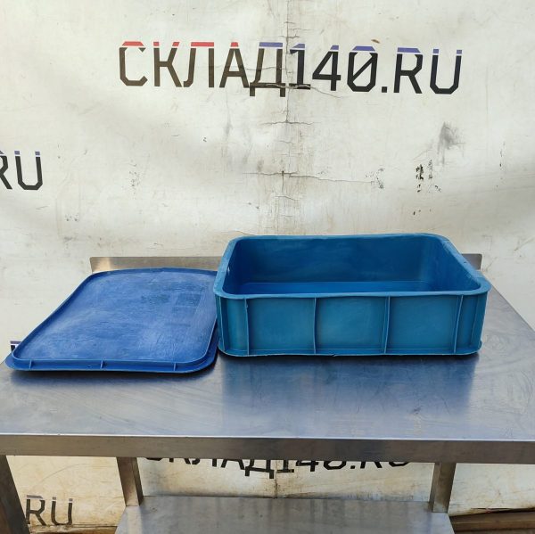 Купить Синий ящик + крышка синяя