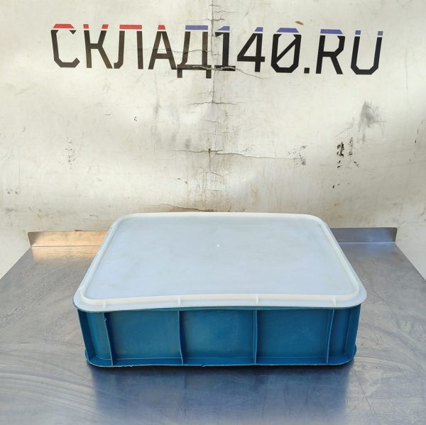 Купить Синий ящик + крышка белая