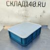 Купить Синий ящик + крышка белая