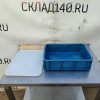 Купить Синий ящик + крышка белая