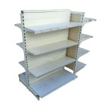 Стеллаж торговый кассовый островной/торцевой 145/146/90